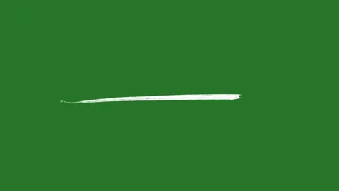 Hand Drawn Underline Highlight Line Animation | 2D Hand Drawn Marker Underline Stock-Footage 328989024