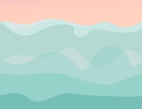 Hand drawn vector abstract cartoon summer time graphic illustrations template イラスト素材