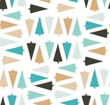 Hand drawn vector abstract fun Merry Christmas time cartoon modern unusual Illustrazione stock