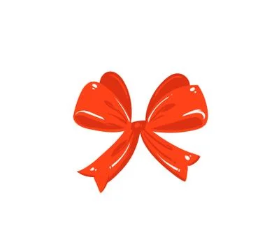 Hand drawn vector abstract fun Merry Christmas time cartoon card with cute Stock Illustration