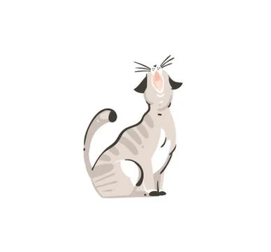 Hand drawn vector abstract graphic doodle cartoon simple illustration icon with Stock Illustration