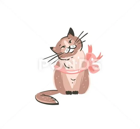 Hand drawn vector abstract graphic doodle cartoon simple illustration icon with Stock Illustration