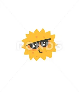 Hand drawn vector abstract graphic creative cartoon illustrations icon with Stock Illustration