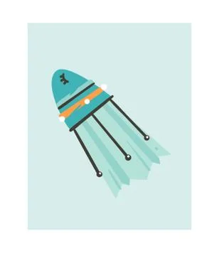 Hand drawn vector abstract graphic creative cartoon illustrations icon with Illustrazione stock