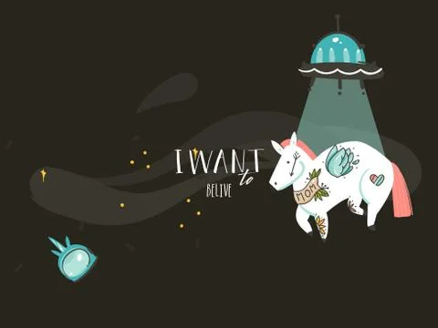 Hand drawn vector abstract graphic creative artistic cartoon illustrations Stock Illustration