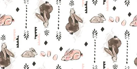 Hand drawn vector abstract sketch graphic scandinavian freehand textured modern イラスト素材