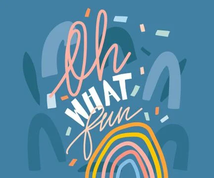 Hand drawn vector abstract stock graphic illustrations border with positive Stock Illustration