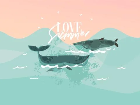 Hand drawn vector abstract stock flat graphic illustration with happy beauty Stock Illustration