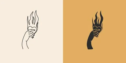 Hand drawn vector abstract stock flat graphic illustration with logo elements イラスト素材