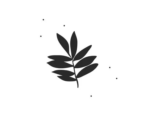 Hand drawn vector abstract stock flat graphic illustration with logo element of Stock Illustration