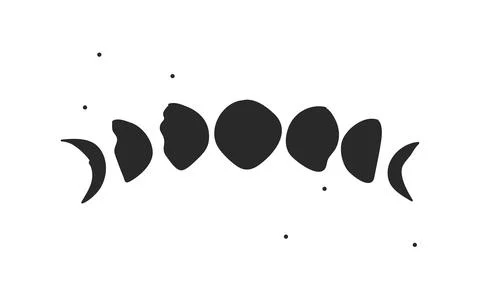 Hand drawn vector abstract stock flat graphic illustration collection set with Stock Illustration