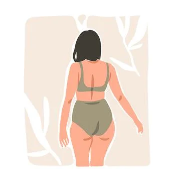 Hand drawn vector abstract stock flat graphic contemporary aesthetic fashion Stock Illustration