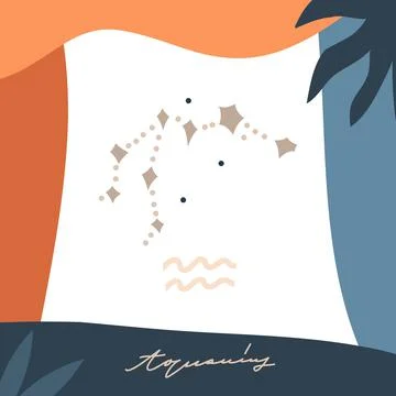 Hand drawn vector abstract stock graphic simple astrology celestial illustration 스톡 일러스트