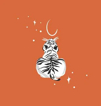 Hand drawn vector abstract stock graphic cartoon illustration with beauty cute Stock Illustration