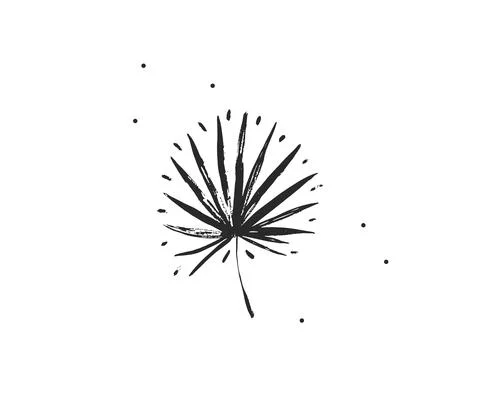 Hand drawn vector abstract stock flat graphic illustration with logo element of Stock Illustration