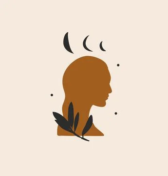 Hand drawn vector abstract stock flat graphic illustration with logo element Stock Illustration