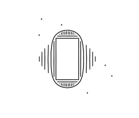 Hand drawn vector abstract stock flat graphic illustration with logo element of Stock Illustration