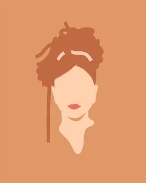 Hand drawn vector abstract stock flat graphic contemporary aesthetic fashion Stock Illustration