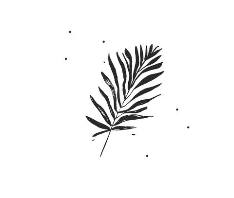 Hand drawn vector abstract stock flat graphic illustration with logo element of Stock Illustration