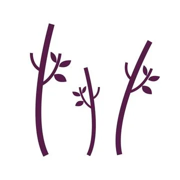 Hand drawn vector branch Stock Illustration