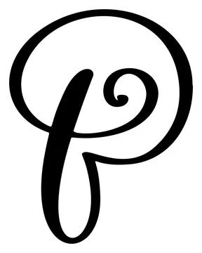 Hand drawn vector calligraphy letter B. Script font logo. Handwritten brush イラスト素材
