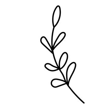 Hand drawn vector doodle illustration, abstract handwriting Stock Illustration