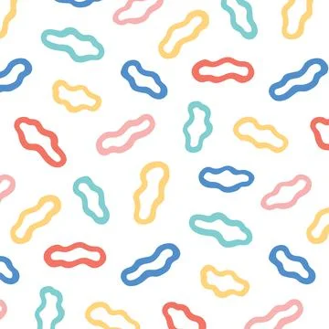 Hand drawn vector illustration of abstract pattern. Illustrazione stock