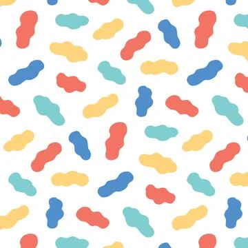 Hand drawn vector illustration of abstract pattern. Stock Illustration