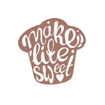 Hand drawn vector illustration of bakery banner Stock Illustration