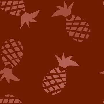 Hand drawn vector illustration in doodle style abstract sketch. Tropical pine Stock Illustration