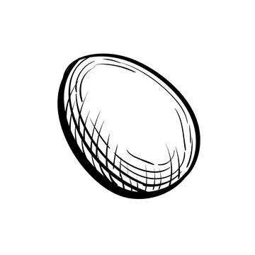 Hand drawn vector illustration of egg. Stock Illustration