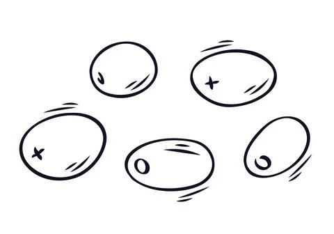 Hand drawn vector illustration of fresh olives Stock Illustration