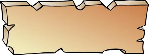 Hand-drawn vector illustration of a plank Stock Illustration