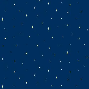 Hand drawn vector illustration of star pattern. sparkle. Illustrazione stock