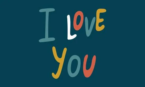 Hand drawn vector inscription Stock Illustration