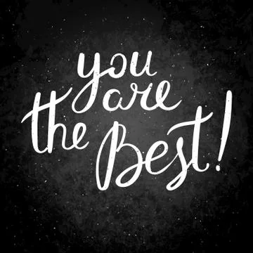 Hand drawn vector lettering phrase. Modern motivating calligraphy decor for w イラスト素材