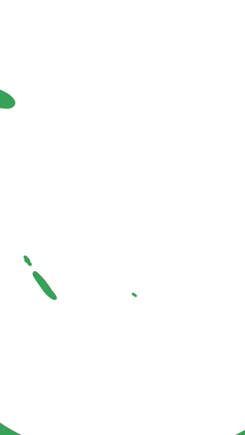 Hand Drawn Vertical Liquid Transition Animation Green Screen Motion Graphic Vídeo Stock 334579726