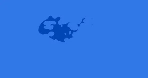 Hand Drawn Water Splash FX 05 Stock Footage 122809485