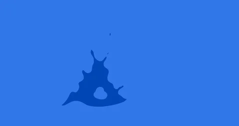 Hand Drawn Water Splash FX 10 Stock Footage 122809591