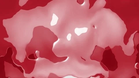 Hand Drawn Wave Liquid Fluid Transition on Alpha Channel, Looped Stock-Footage 318160393