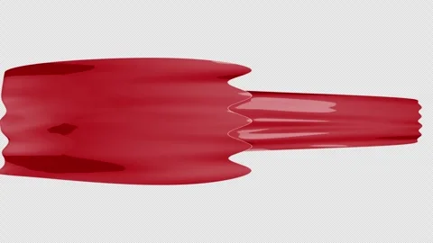 Hand Drawn Wave Liquid Fluid Transition on Alpha Channel, Looped 库存影片 319042912