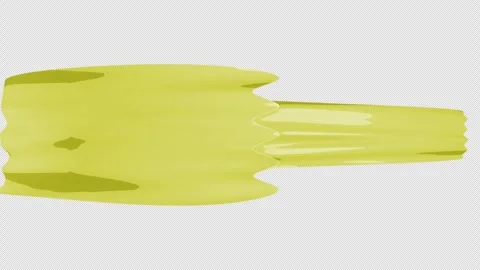Hand Drawn Wave Liquid Fluid Transition on Alpha Channel, Looped 库存影片 319610490