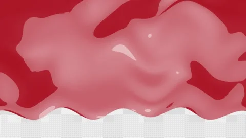 Hand Drawn Wave Liquid Fluid Transition  Vídeos de archivo 320973820