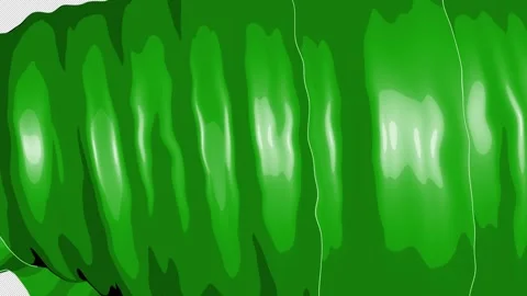 Hand Drawn Wave Liquid Fluid Transition on Alpha Channel, Looped Vídeos de archivo 335143221