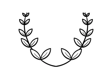 Hand drawn wheat Stock Illustration