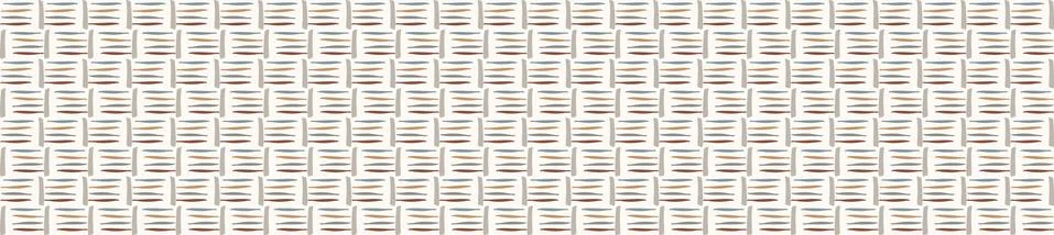Hand drawn whimsical scribble lines seamless pattern. Vector broken stripe Stock Illustration