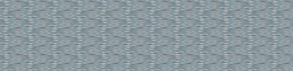 Hand drawn whimsical scribble lines seamless pattern. Vector painterly ribbon 스톡 일러스트