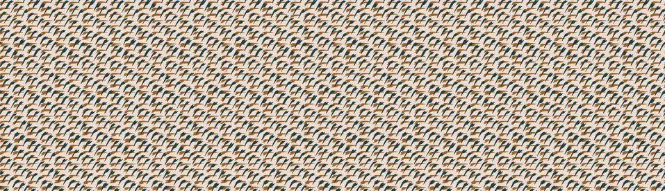 Hand drawn whimsical scribble lines seamless pattern. Vector painterly ribbon Stock Illustration
