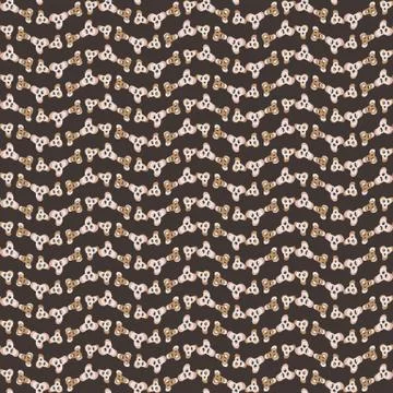 Hand drawn whimsical scribble wave lines seamless pattern. Vector wavy textured 스톡 일러스트
