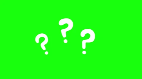 Hand drawn white black question mark doodle. Ask question Stock Footage 292129587
